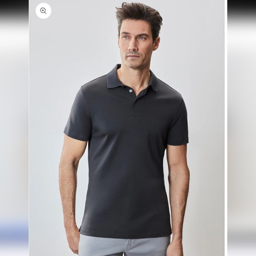 Robert Barakett Georgia Polo Shirt NWOT Sz XL Cannon/Black